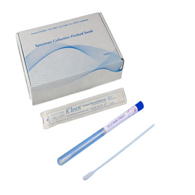 পরিবহন ডিএনএ নমুনা জীবাণুমুক্ত swabs টেস্ট লাঠি নাক এবং গলা swabs