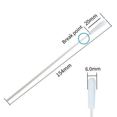 ভাইরাল সংগ্রহ বুকাল জীবাণুমুক্ত Swab নাইলন ক্লাস II